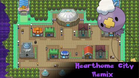 hearthome city theme|Pokemon DPPt .